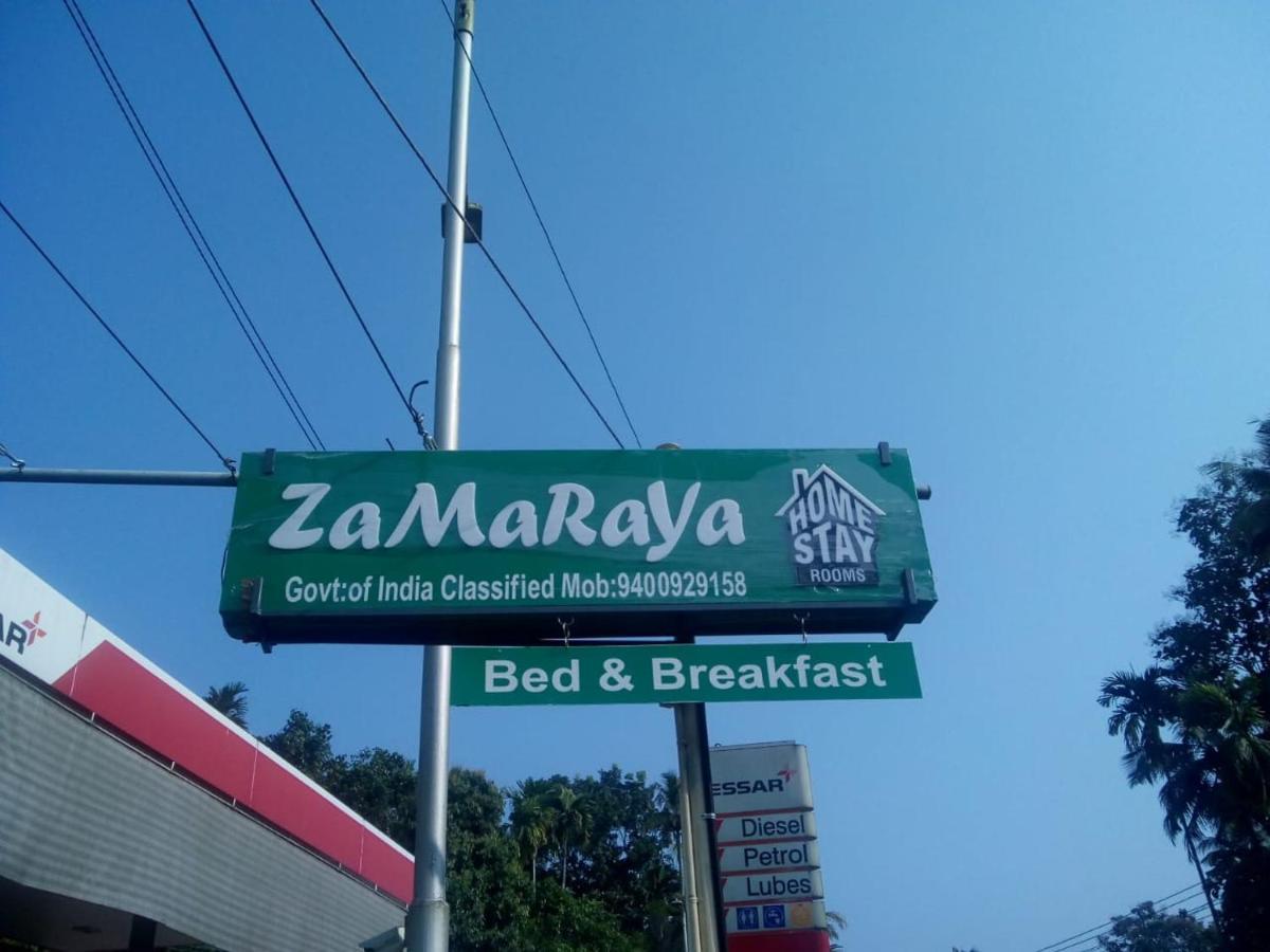 Zamaraya Bed & Breakfast Angamali Exterior foto